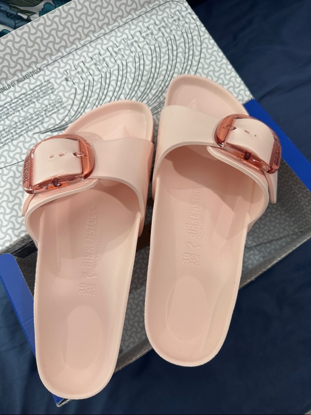 Birkenstock Madrid Buckle Sandal - Blush NEW Size 39